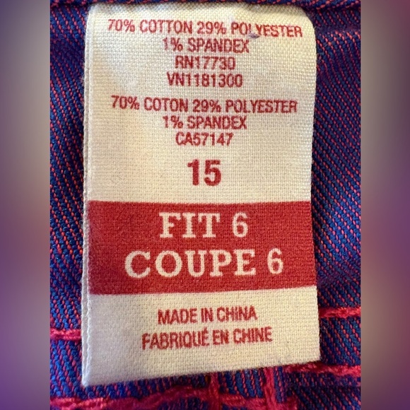 Red Skinny Jeans - Picture 3 of 6